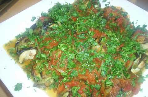 Tavuklu Patlıcan Sarma Tarifi